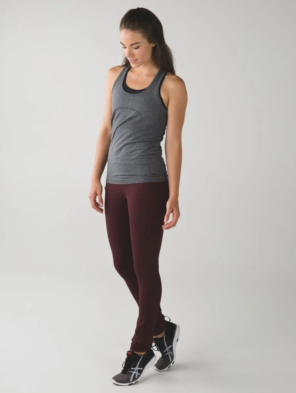Lululemon Can't Stop Pant II Bordeaux Drama / Mountain Peaks Bon Bon Size 10